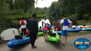 Bothell Kayak at Bothell Landing in Bothell Washington.